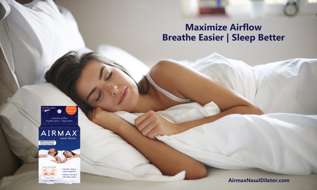 Nasal Dilator Maximize Airflow Breathe Easier Sleep Better AIRMAX