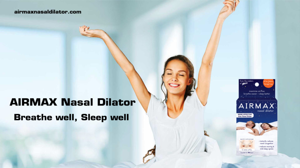 AIRMAX Nasal Dilator Breathe Well Sleep Well AIRMAX Nasal Dilator