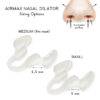 Airmax nasal dilator breath better sizing dimensions