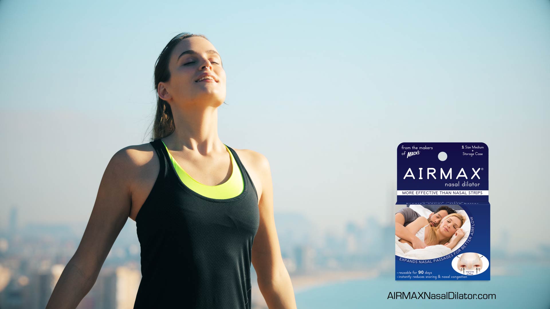 Better Breathing With AIRMAX Nasal Dilator