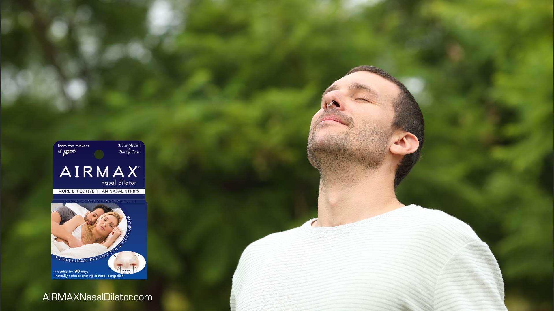 Better Breathing With The AIRMAX Nasal Dilator